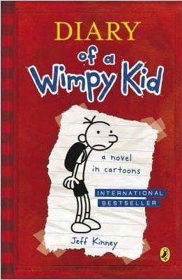 كتاب عن يوميات طفل جبان بعنوان Diary of A Wimpy Kid