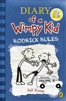 كتاب عن يوميات طفل جبان بعنوان Diary of A Wimpy Kid Rodrick Rules