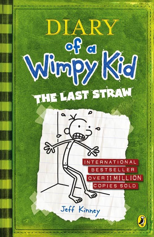 كتاب عن يوميات طفل جبان بعنوانDiary Of A Wimpy Kid The Last Straw