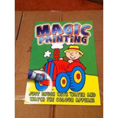 كتاب تلوين بعنوان Magic Painting Book