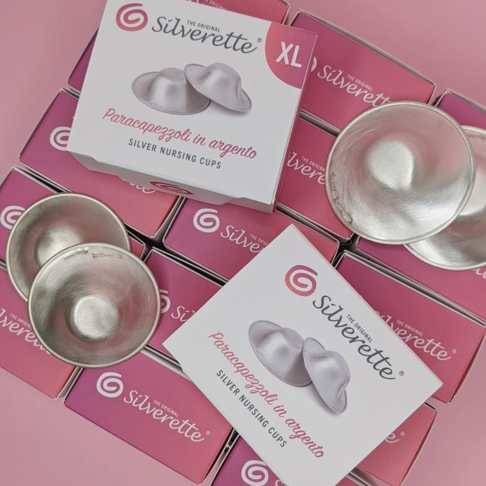 Silverette - Silver Nursing Cups - Regular