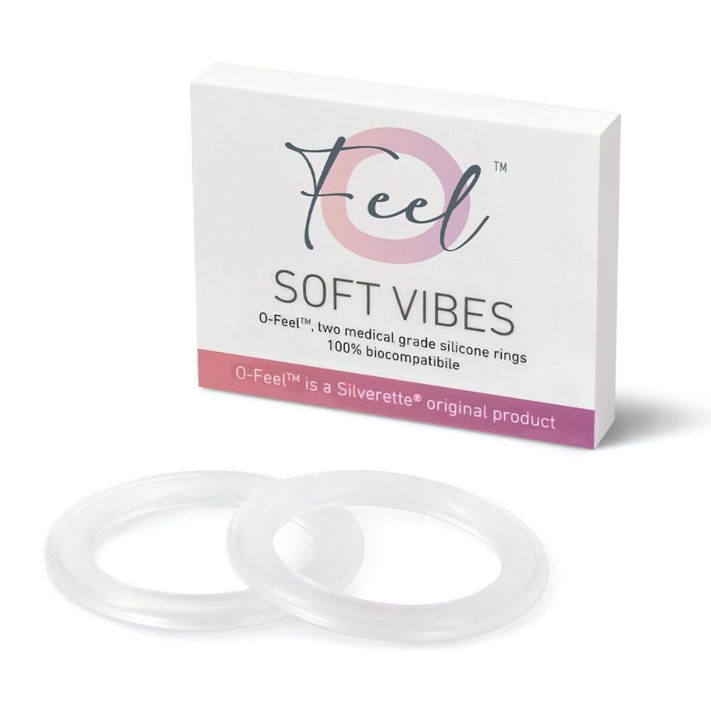 Silverette - O-Feel Silicone Comfort Ring - 2pcs