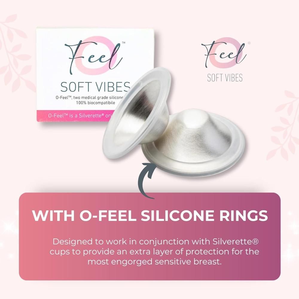 Silverette - O-Feel Silicone Comfort Ring - 2pcs