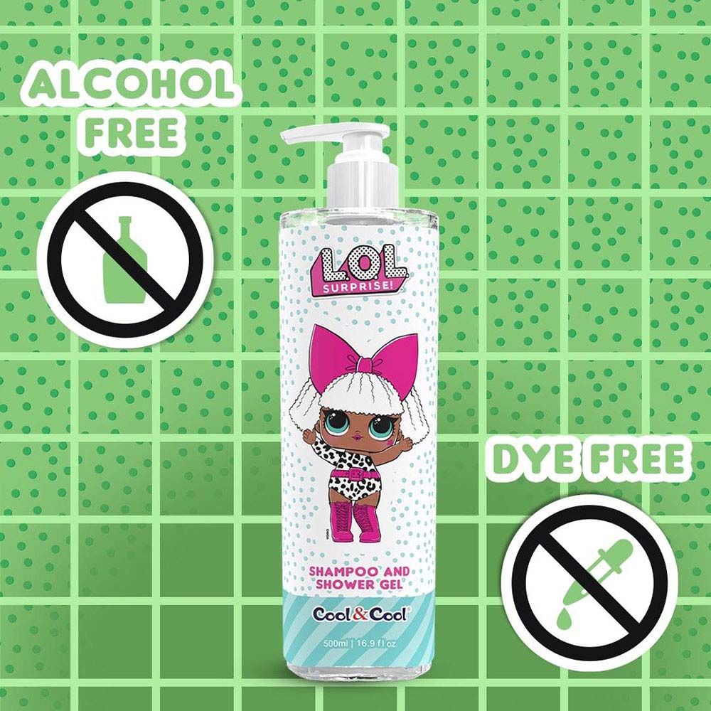 Cool & Cool - LOL Surprise Diva Kids Shampoo And Shower Gel - 500ml