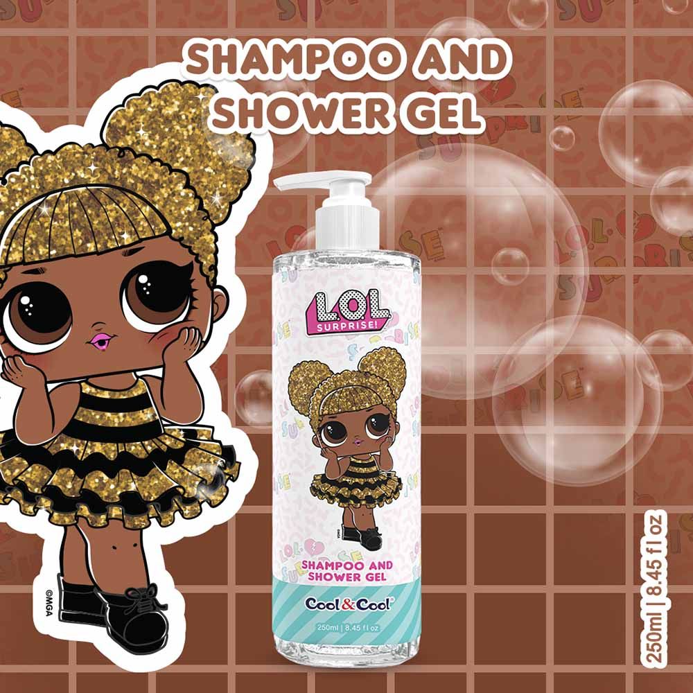 Cool & Cool - LOL Surprise Queen Bee Kids Shampoo And Shower Gel - 250ml