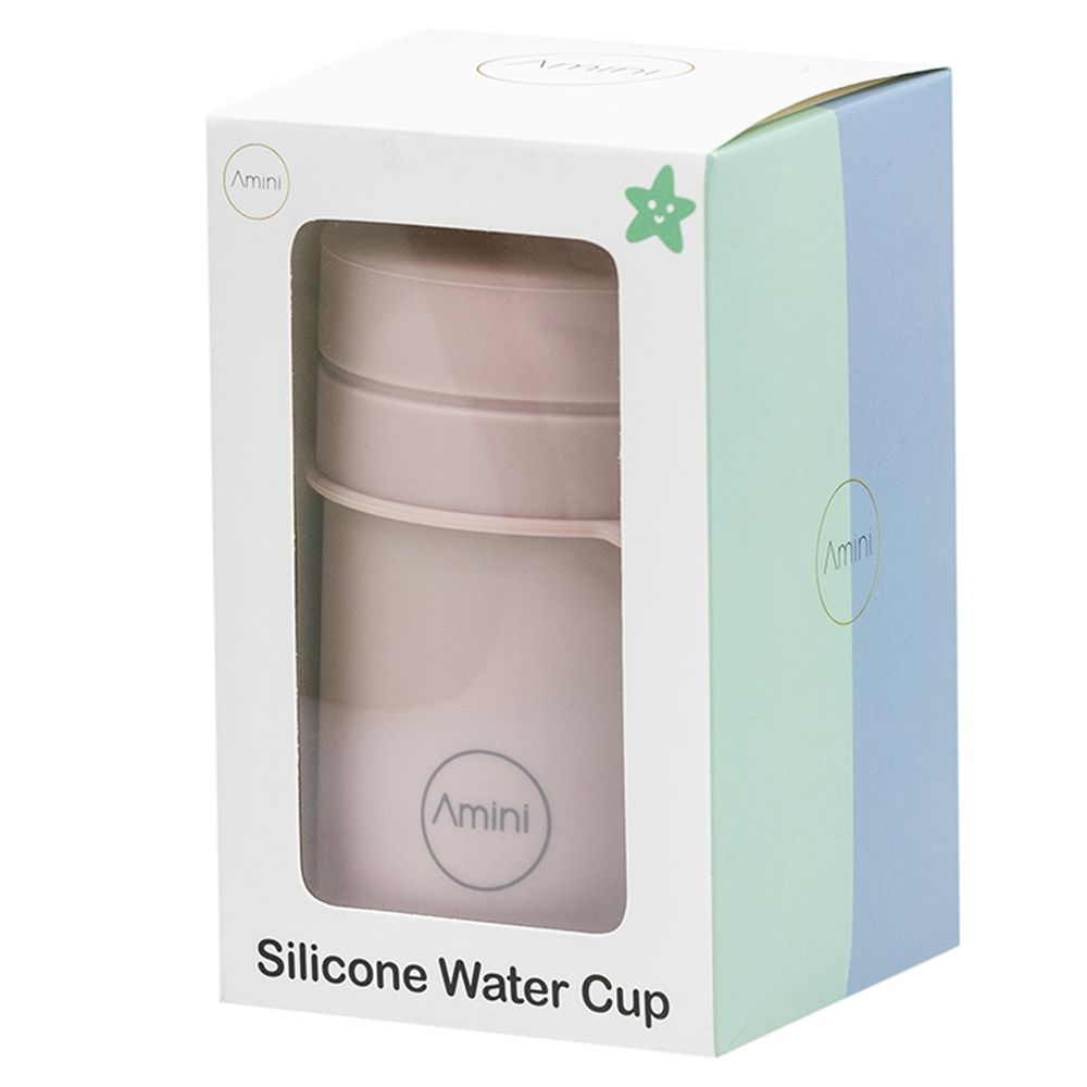 A'ish Home - Silicone Drinking Cup - Rose Pink