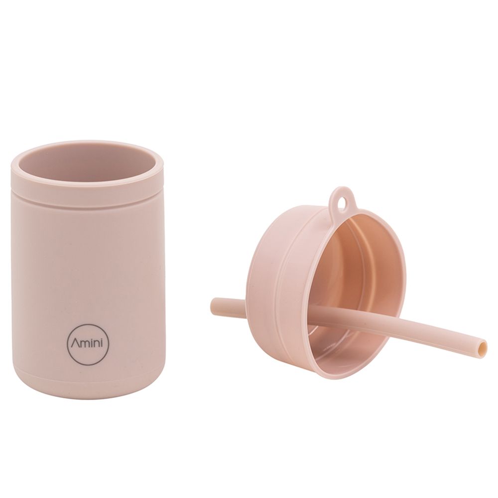 A'ish Home - Silicone Drinking Cup - Rose Pink