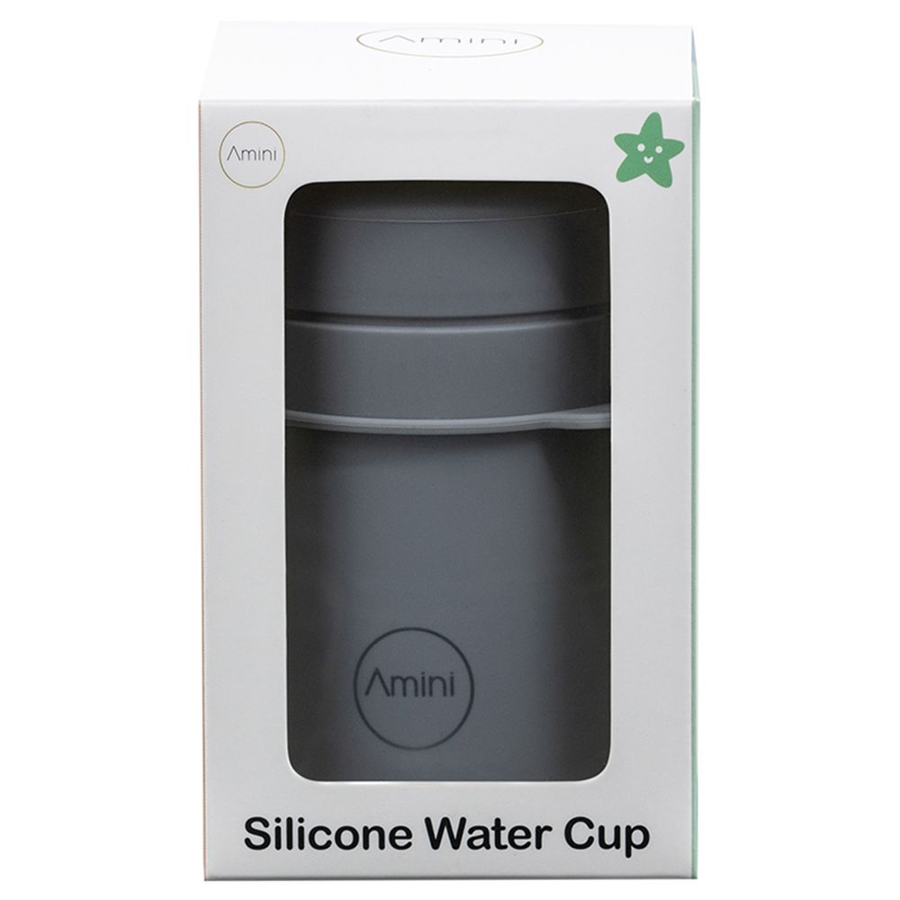 A'ish Home - Silicone Drinking Cup - Senior Grey