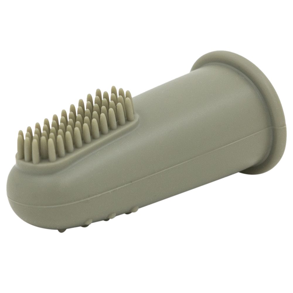 A'ish Home - Silicone Finger Toothbrush - Senior Grey