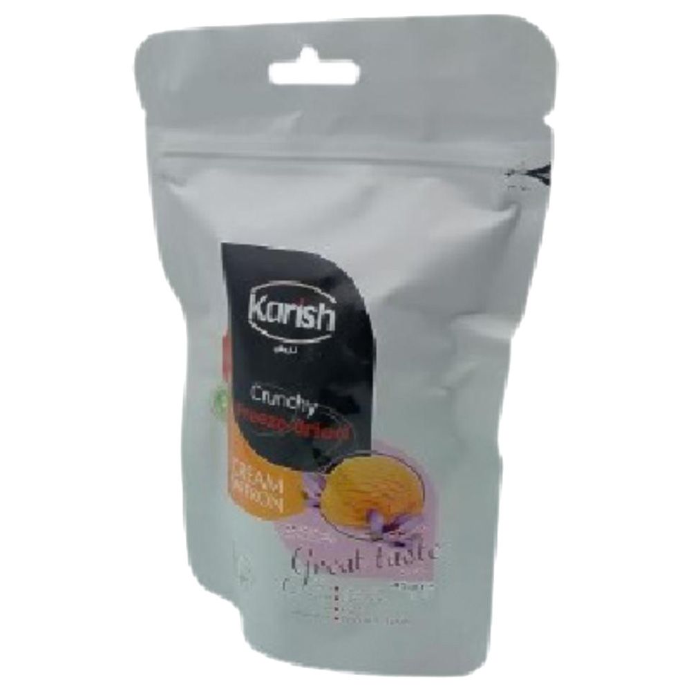 Karish - Crunchy Freeze Dried Saffron Ice Cream - 45 g