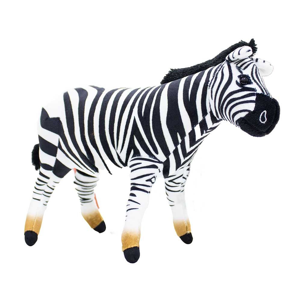 Wild Planet - Zebra Plush Toy - 26cm