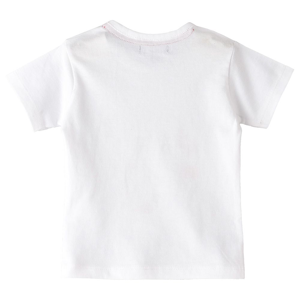 Jam - Boy's Spring And Summer Short-Sleeve Cotton Tee - White