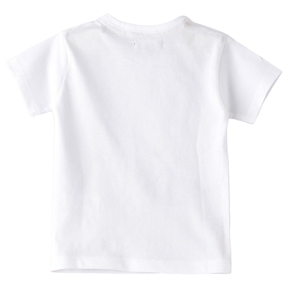 Jam - Boy's Spring And Summer Short-Sleeve Cotton T-Shirt - White