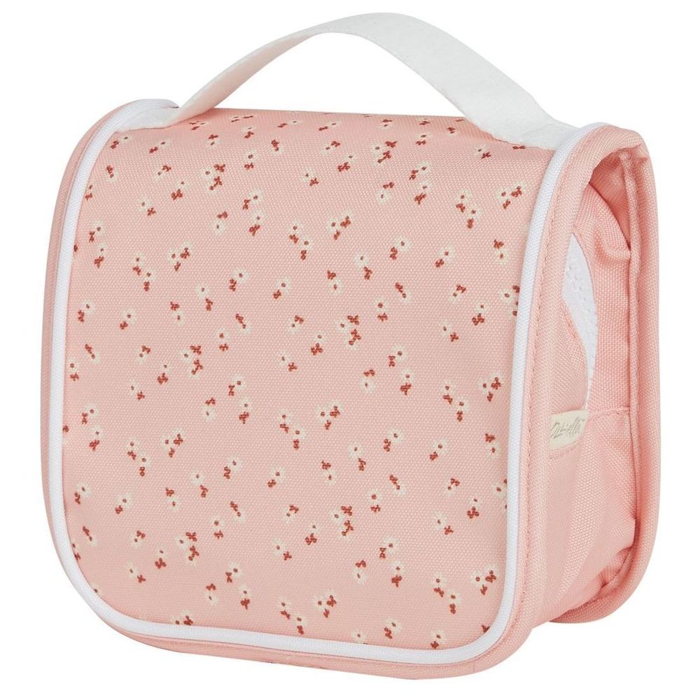 Olli Ella - See-Ya Wash Bag - Pink Daisies