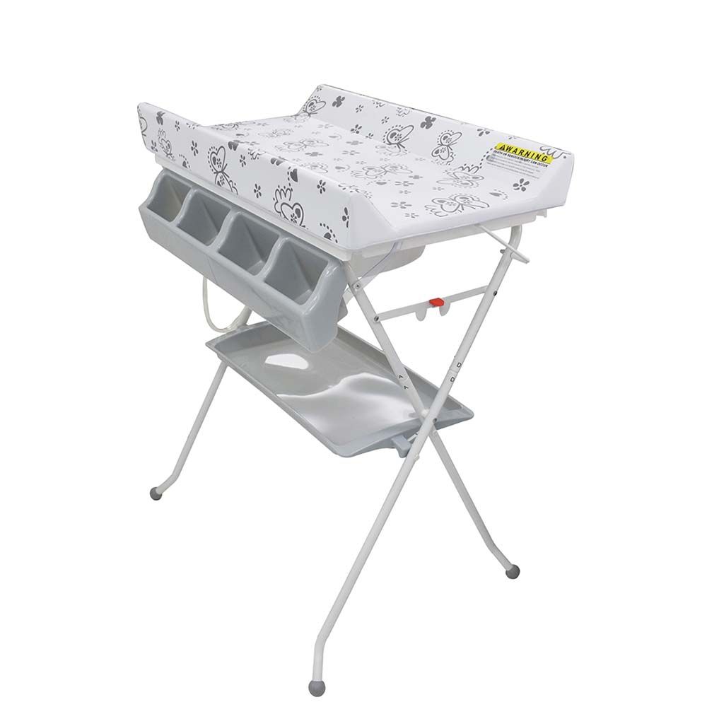 Optimal - Baby Bath And Changing Table - Grey