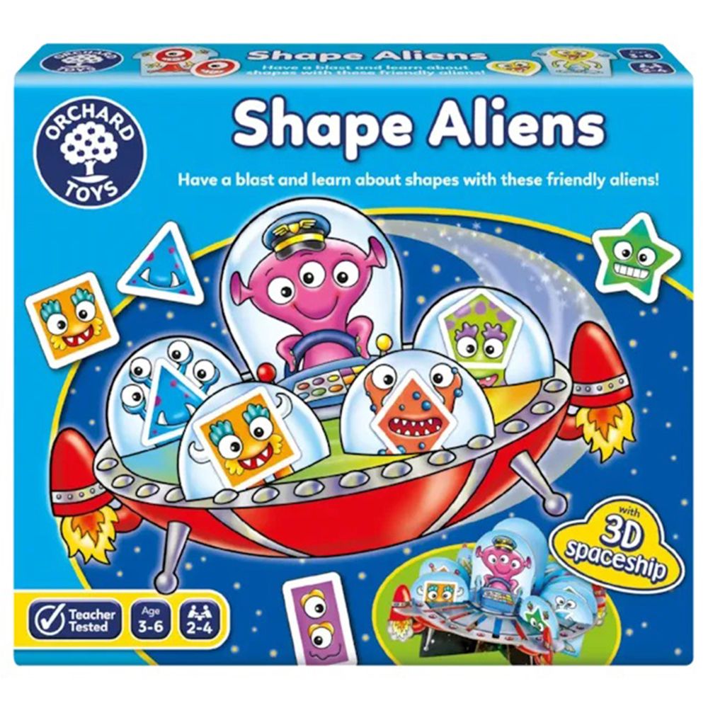 Orchard Toys - Shape Aliens Card Game