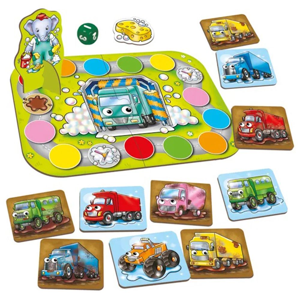 Orchard Toys - Mucky Trucks Board Game