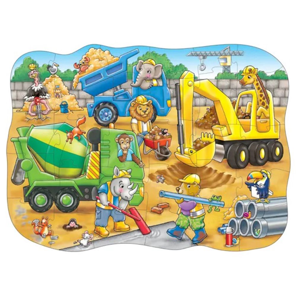 Orchard Toys - Busy Builders Jigsaw Puzzle - 30pcs