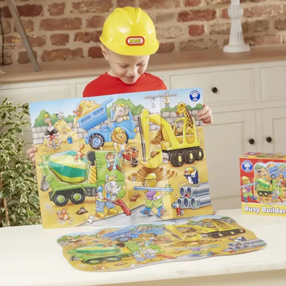 Orchard Toys - Busy Builders Jigsaw Puzzle - 30pcs