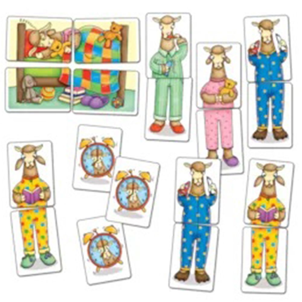 Orchard Toys - Llamas In Pyjamas Mini Matching Game