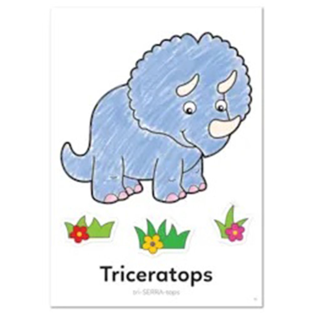 Orchard - Dinosaurs Sticker Colouring Book