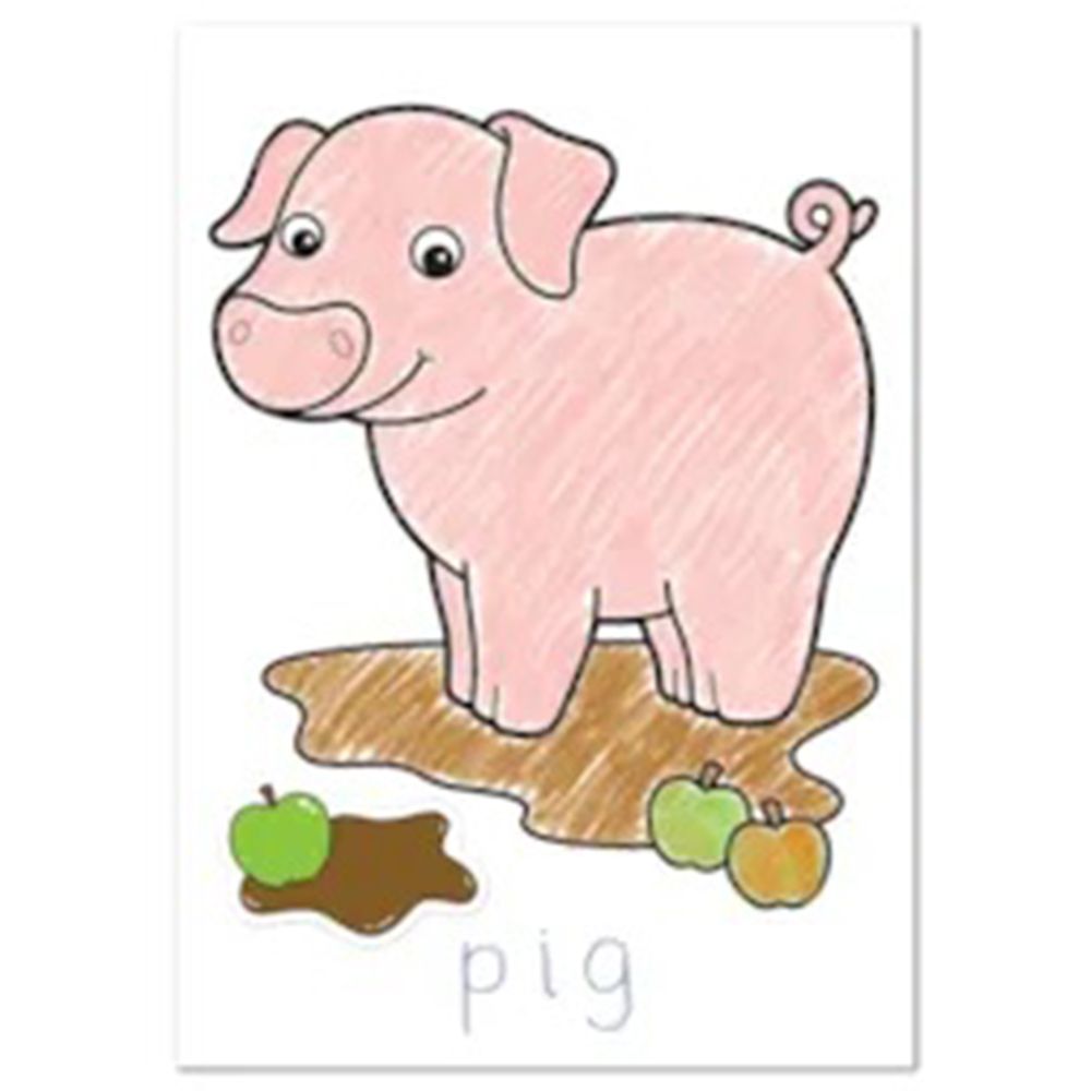 Orchard - Farmyard Sticker Colouring Book