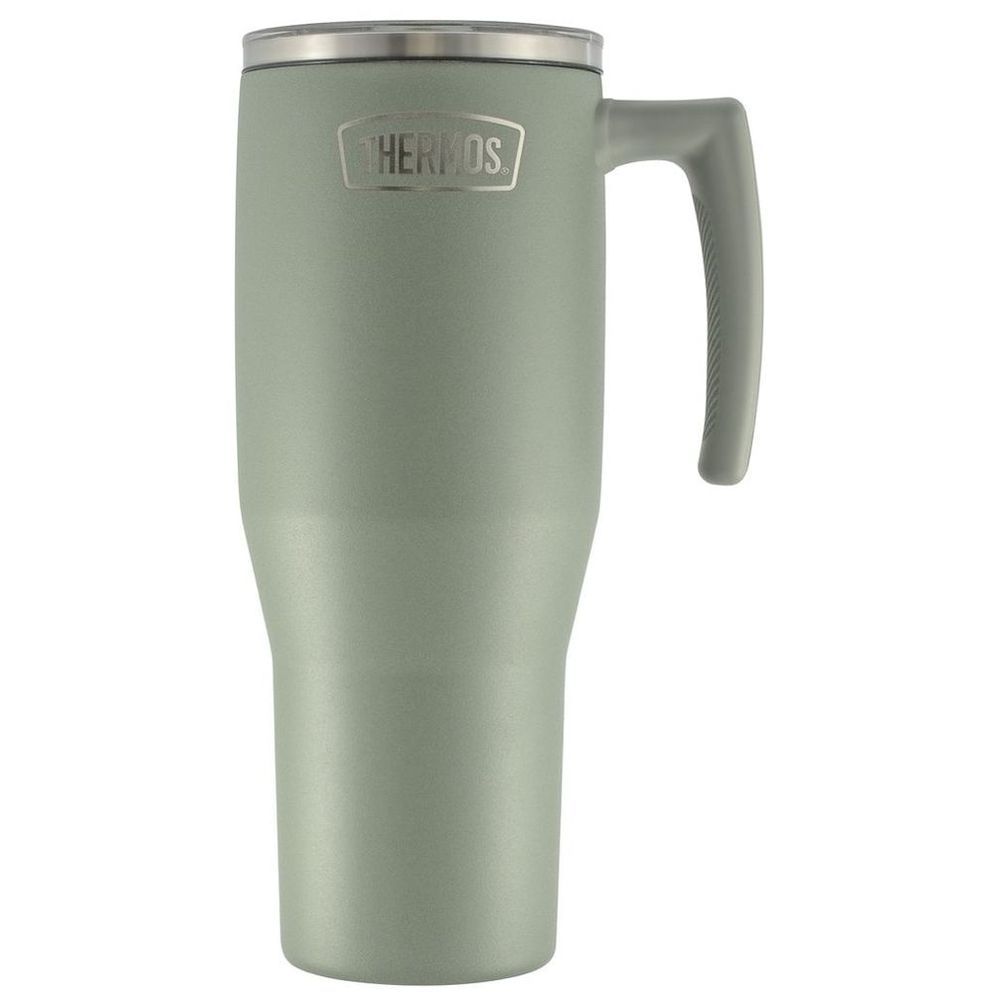 Thermos - Vacuum Insulated Mug With Straw - Green - 1.1 L