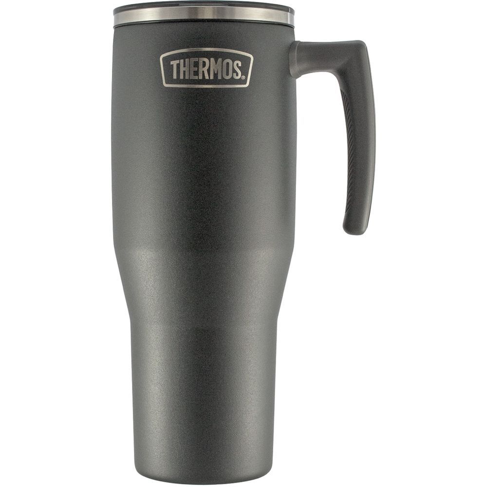 Thermos - Vacuum Insulated Mug With Straw - Grey - 1.1 L