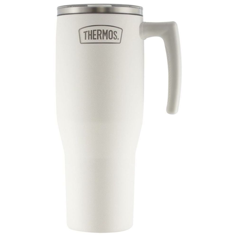 Thermos - Vacuum Insulated Mug With Straw - White - 1.1 L