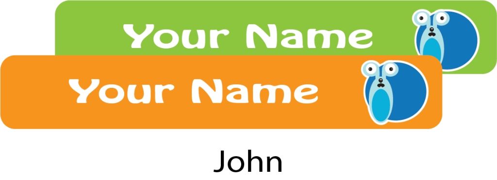 Ladybug - School Labels John - Pack of 131