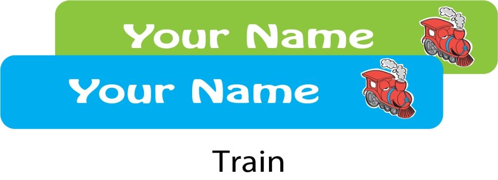 Ladybug - School Labels Train - Pack of 131