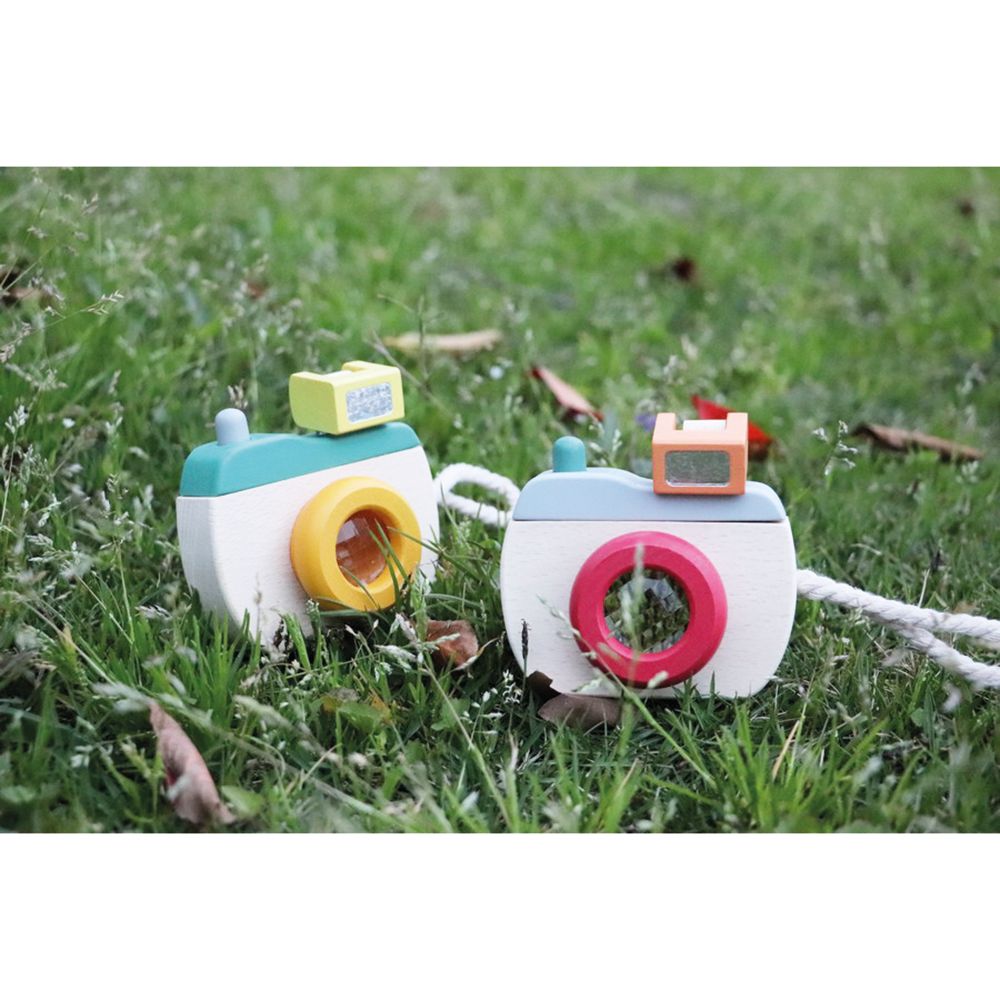 Andreu Toys - Wooden Toy Camera 1pc - Color May Vary