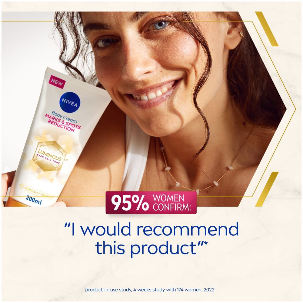 Nivea - Luminous 630 Stretch Marks Reduction Body Cream - 100 ml