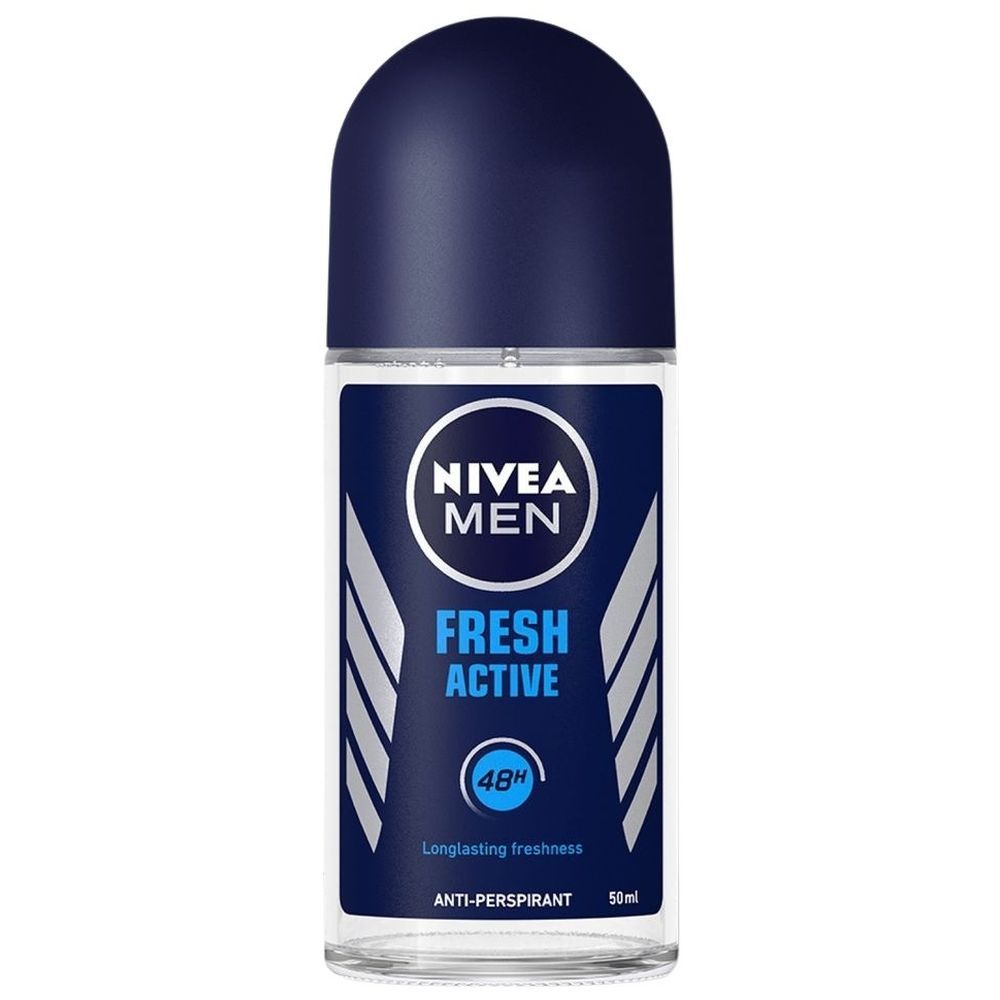 Nivea - Men Fresh Active Antiperspirant Fresh Scent Roll-On - 50 ml