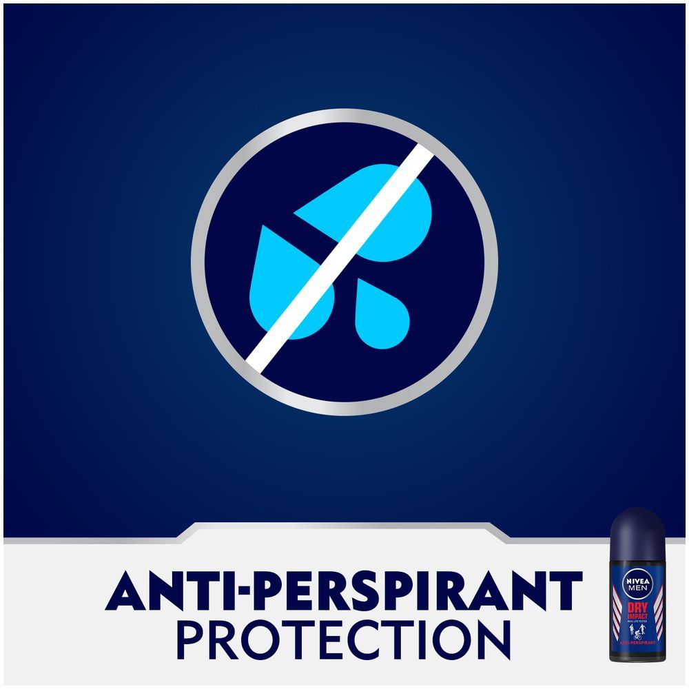 Nivea - Men Dry Impact Antiperspirant Roll-On - 50 ml