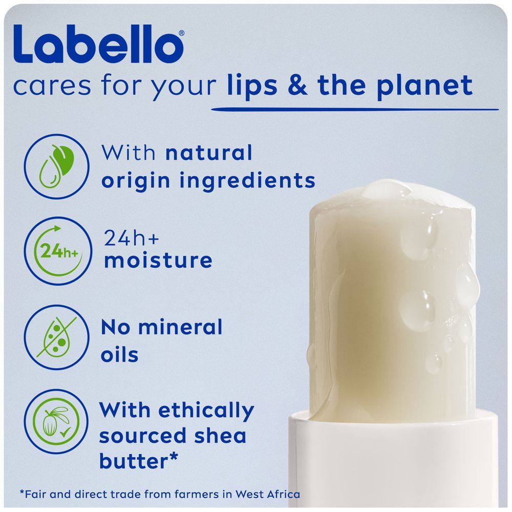 Labello - Moisturizing Lip Balm With Shea Butter - 4.8 gm