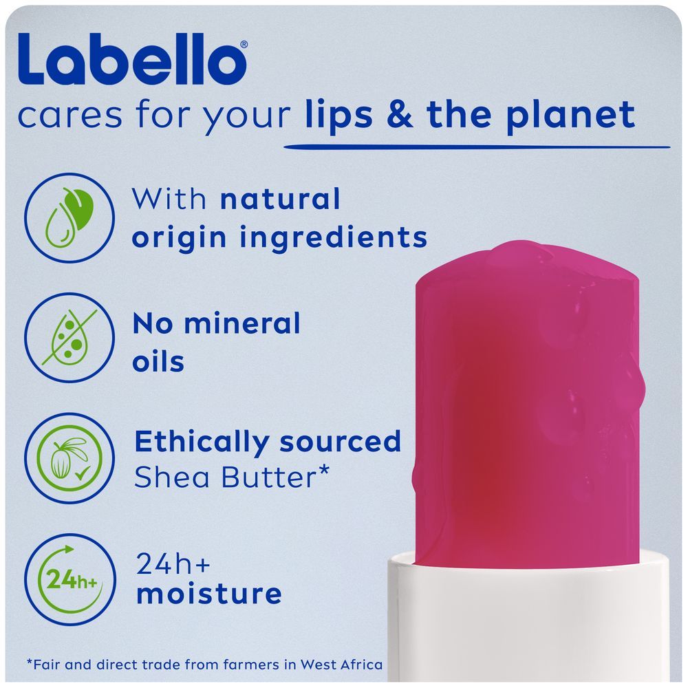 Labello - Moisturizing Lip Balm - Cherry Shine - 4.8 gm