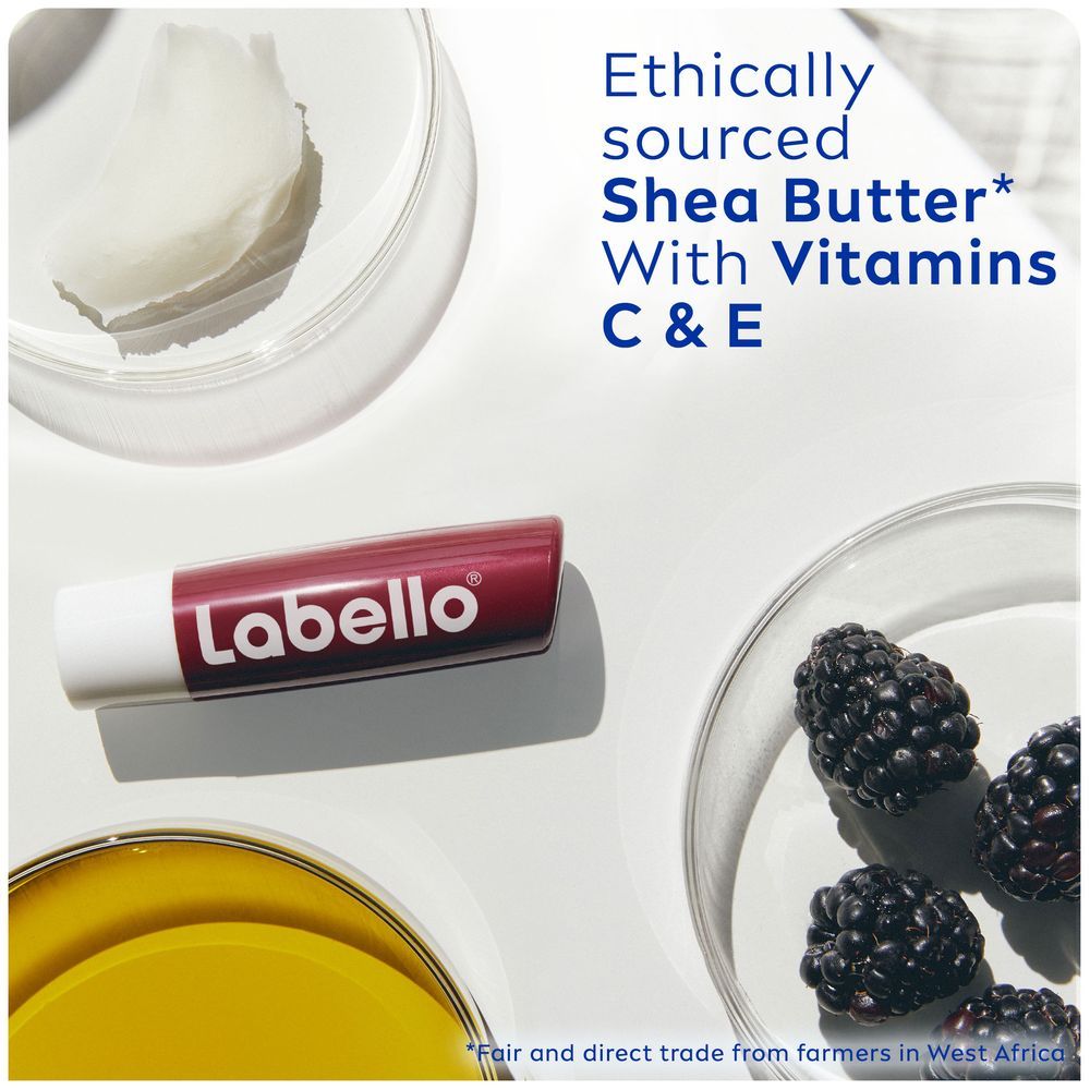 Labello - Moisturizing Lip Balm - Blackberry Shine - 4.8 gm