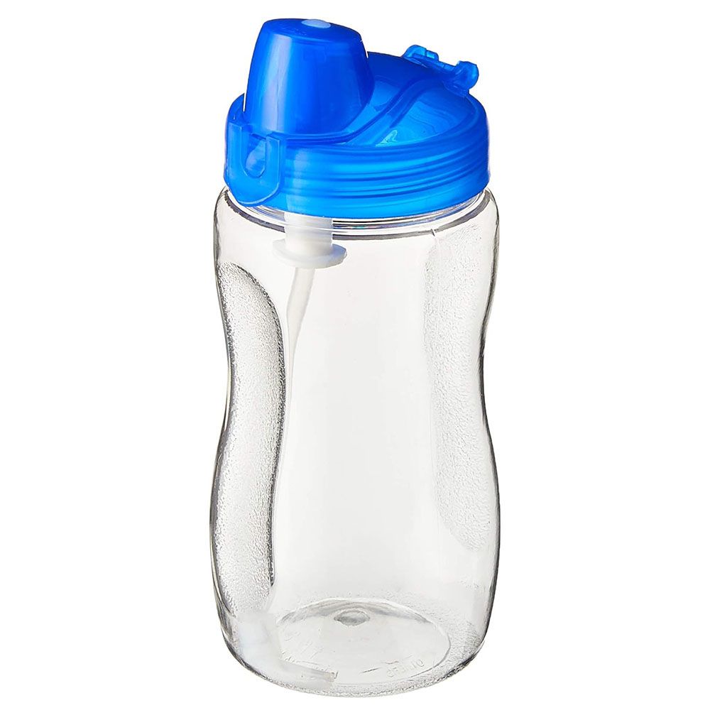 Lock&Lock - Tritan Sports Water Bottle With Straw - Blue - 350 ml