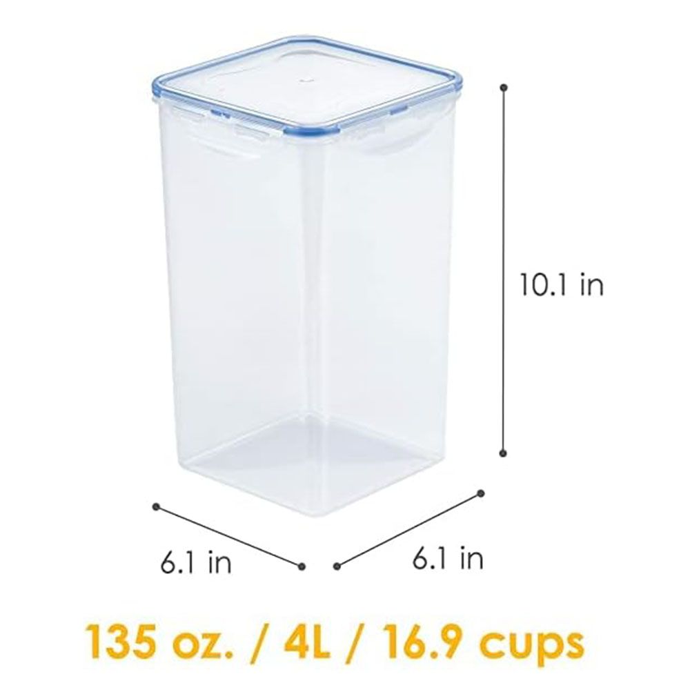 Lock&Lock - Tall Food Container - Blue - 4 L