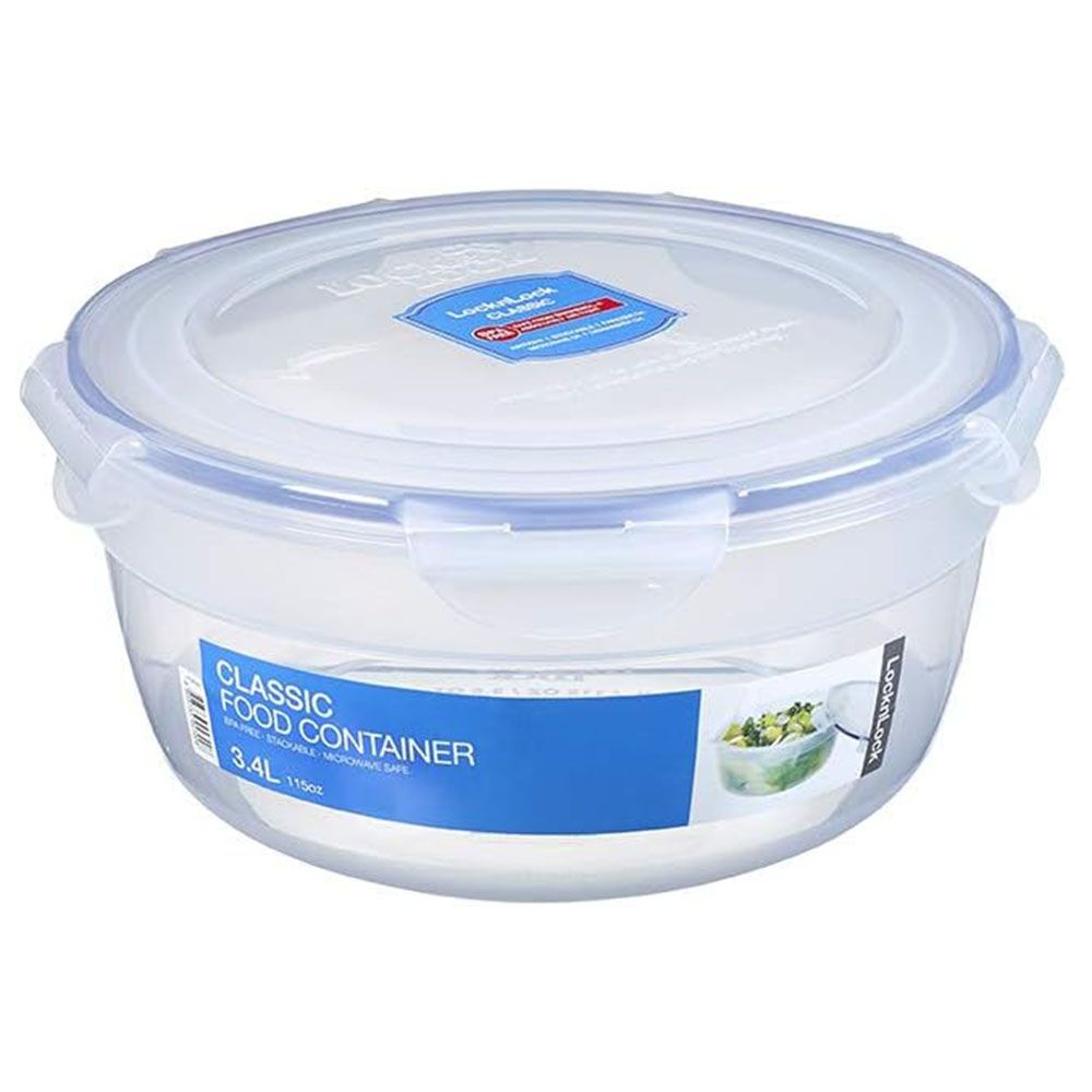 Lock&Lock - Round Salad Bowl - Blue - 3.4 L