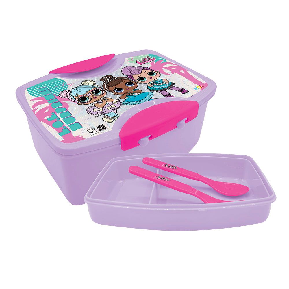 L.O.L. Surprise - Lunch Box With Fork And Spoon