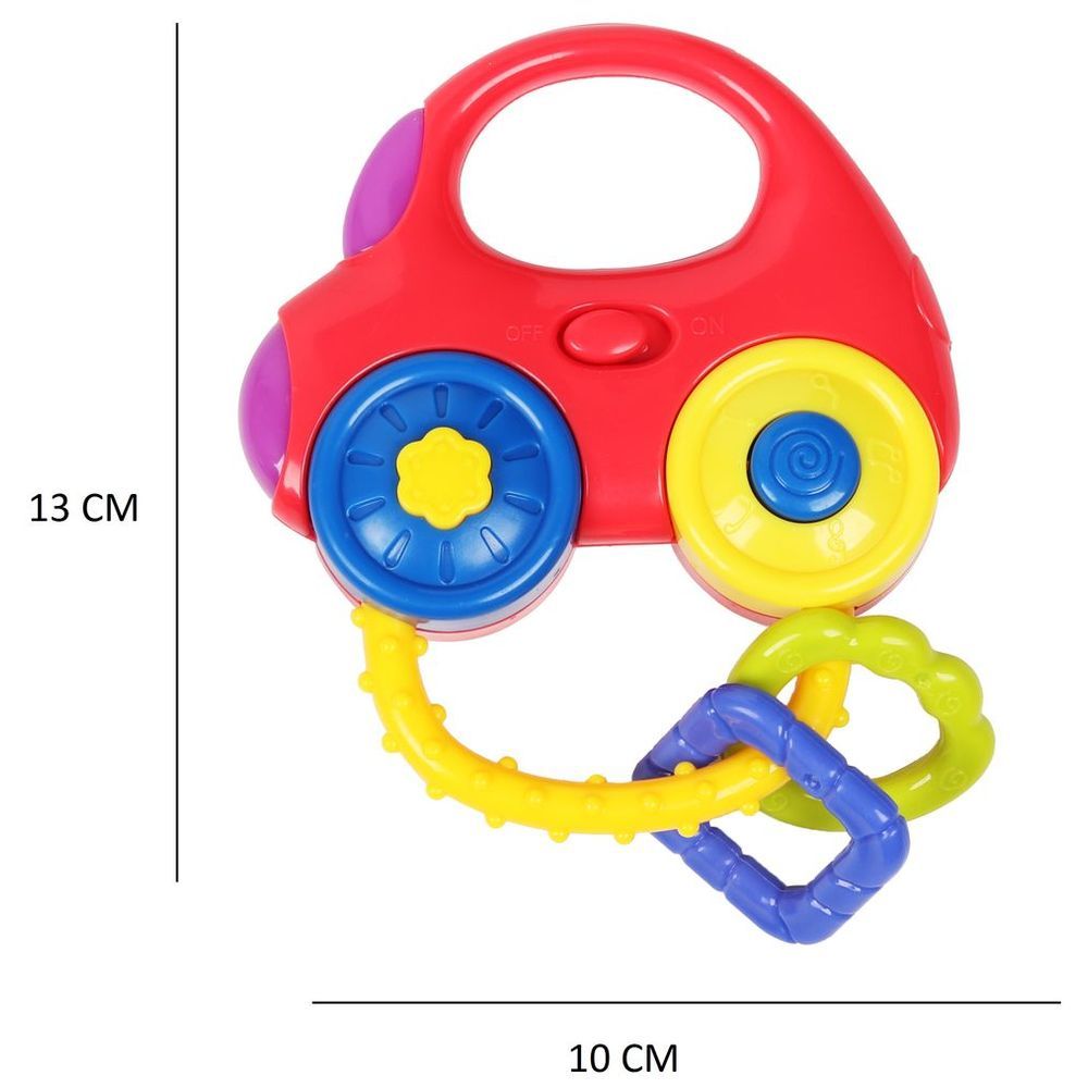 Little Angel - Baby Musical Car Rattle Teether Shaker Toy