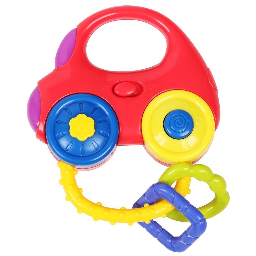 Little Angel - Baby Musical Car Rattle Teether Shaker Toy