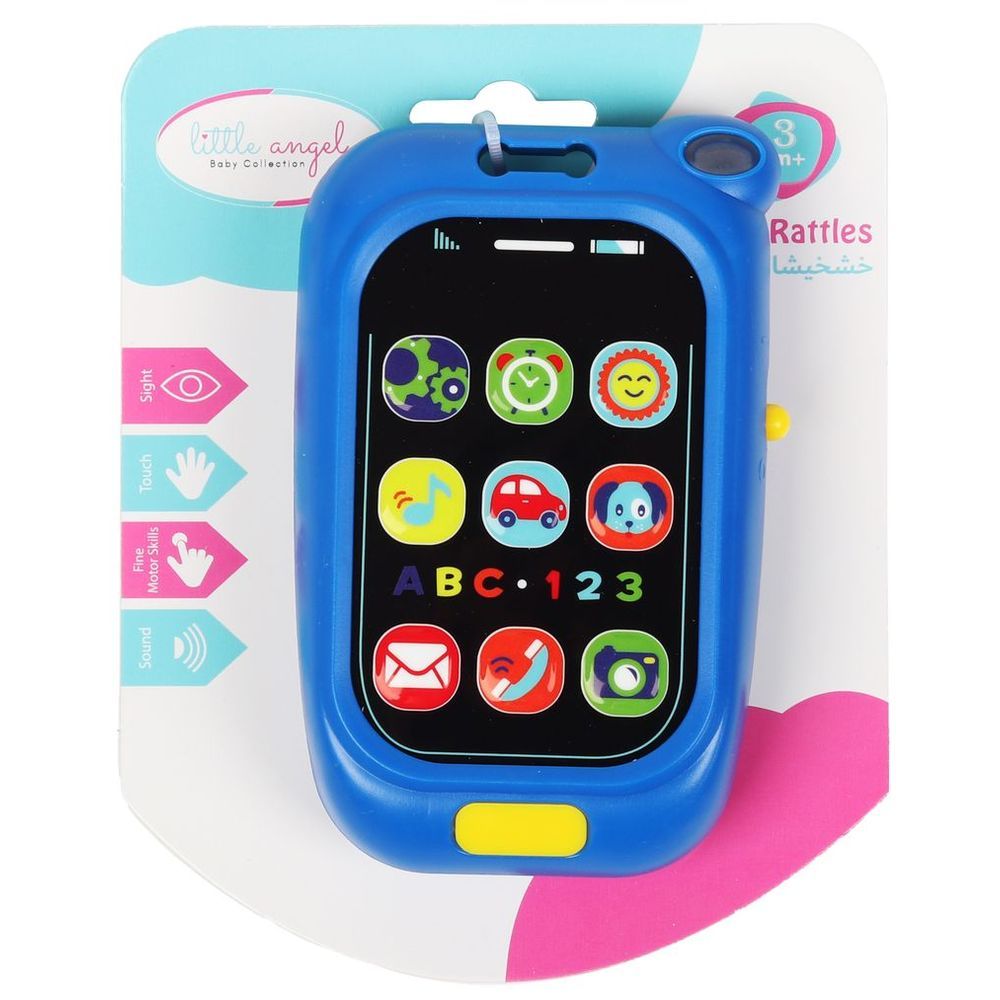 Little Angel - Baby Musical Intelligent Phone Toy - Blue