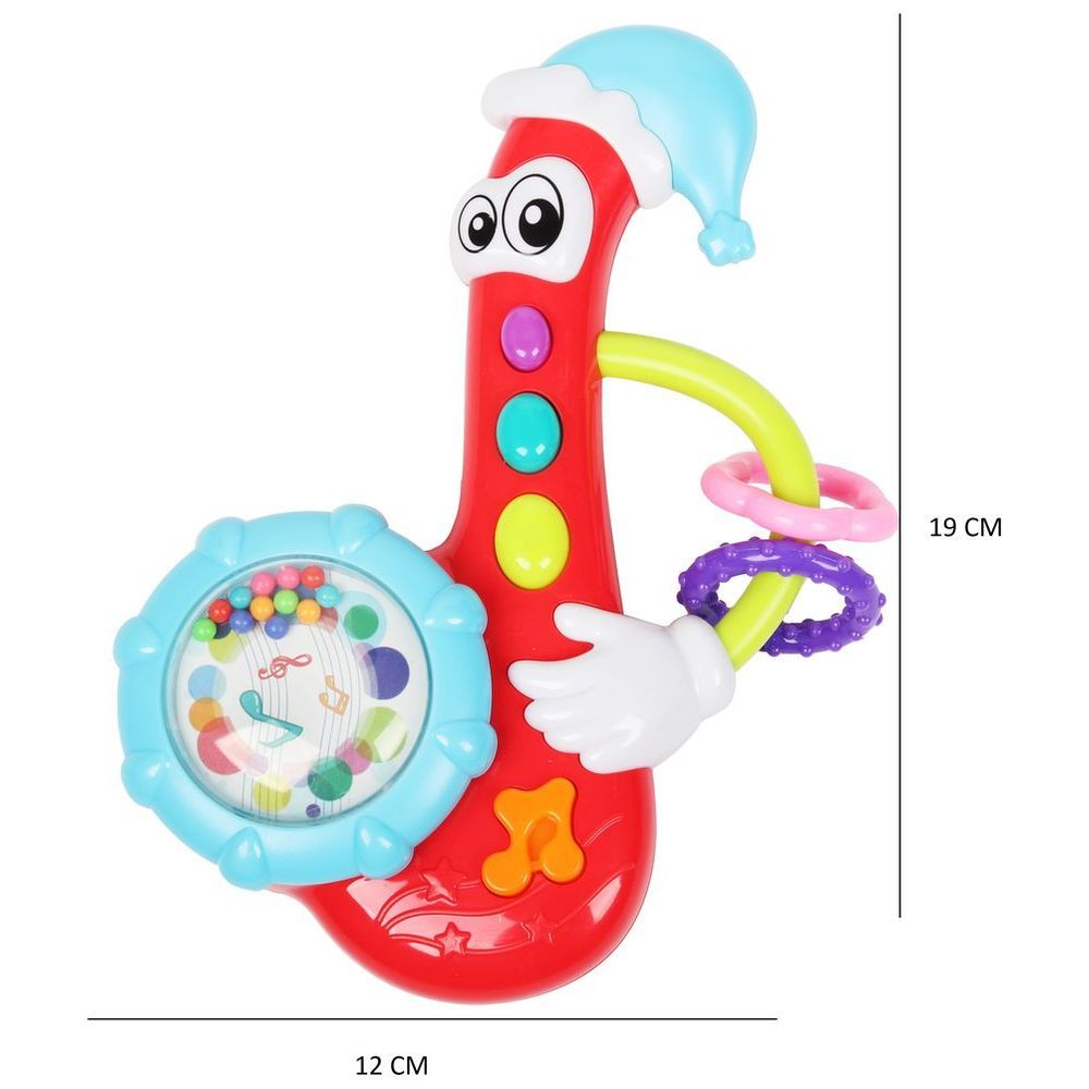 Little Angel - Baby Musical Jazz Saxophone Rattle Teether Toy