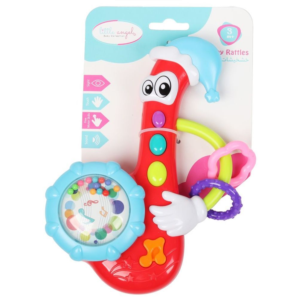 Little Angel - Baby Musical Jazz Saxophone Rattle Teether Toy