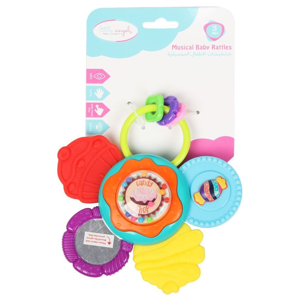 Little Angel - Baby Flower Sweet Candy Rattle Teether Toy