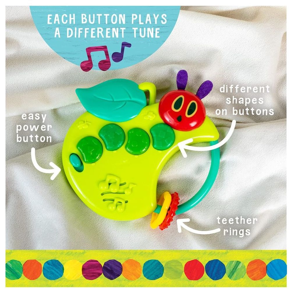 Little Angel - Baby Musical Caterpillar Rattle Teether Toy