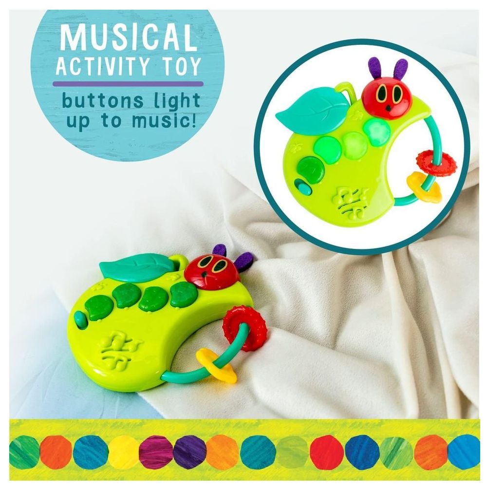 Little Angel - Baby Musical Caterpillar Rattle Teether Toy